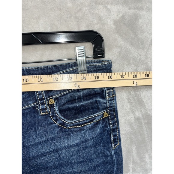 Kut From The Kloth Jeans Women's 8 Dark Wash Blue‎ Denim Bootcut Mid Rise - Picture 4 of 8